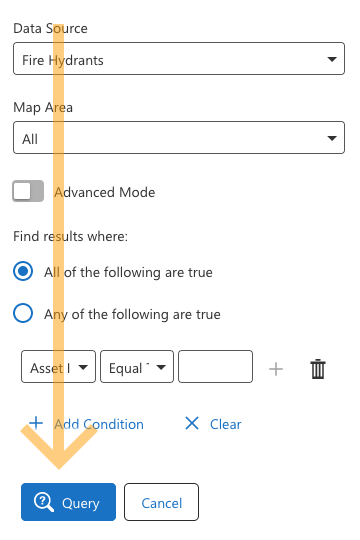 Example of form action buttons aligned to the start of the content