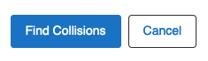 Example of primary action button next to a standard button