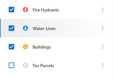 Menu hover state